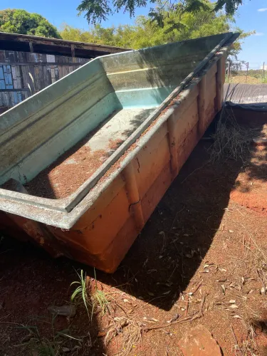 Piscina de fibra