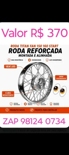 Roda Traseira Titan160/150