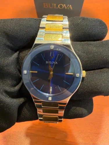 Relógio Bulova Futuro Millennia Ref 98E117 Fullset Completo 43mm