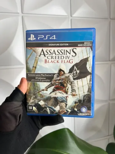 Jogo PS4 Assassin's Creed IV Black Flag Signature Edition