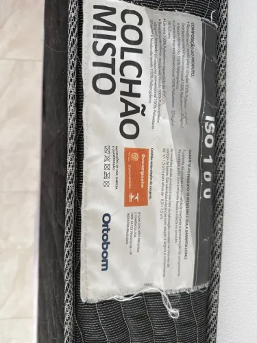 03 Colchão solteiro 1.88x78x16 Ortobom