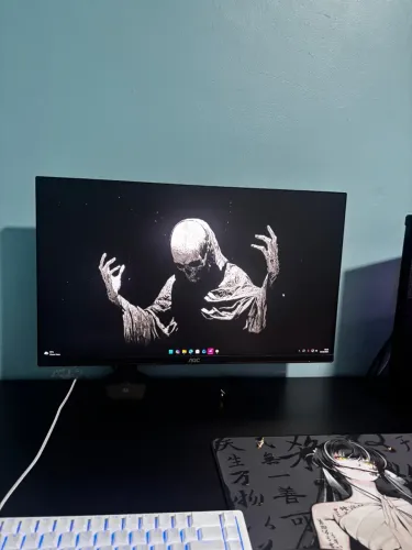Monitor Aoc 144hz, 1 ms e 27p, monitor zero!