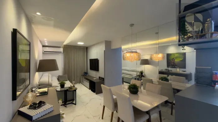 Apartamento a venda no Condominio Ville D'Italia com 3 quartos - Cuiabá, MT