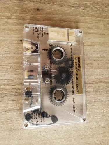 Limpador de Fita K7 Maxell