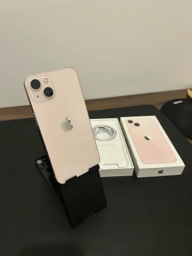 iPhone 13 128GB Rosa · Completo na Caixa · Tudo Original