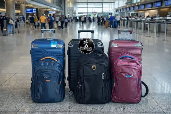 Kit mala e mochila