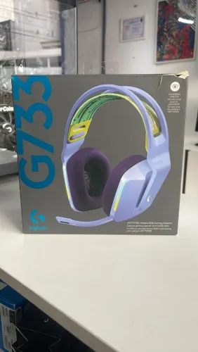 Headset Logitech g733 sem fio novinho