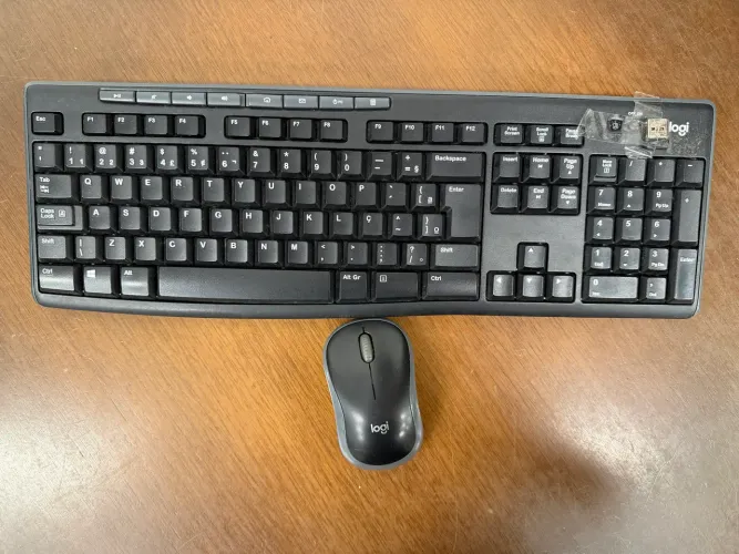 Teclado e Mouse sem fio Logitech MK270