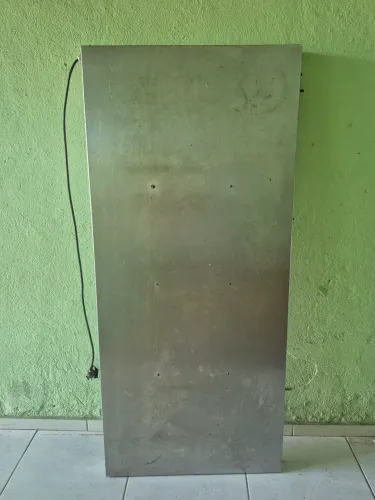 Mesa aquecida INOX industrial  180 X 70 (OPORTUNIDADE!!!)