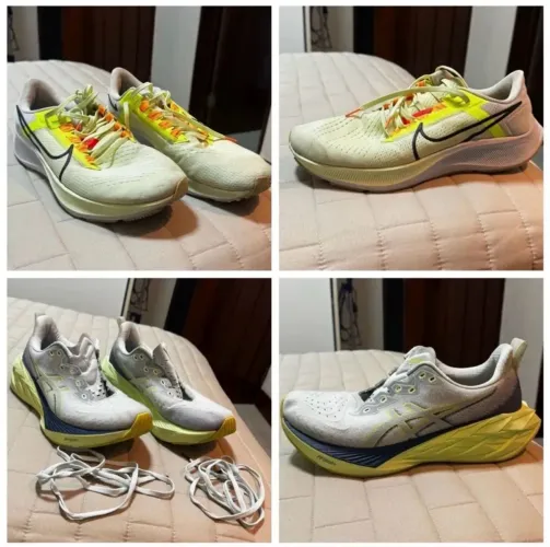 Combo Asics Novablest e Pegasus 38
