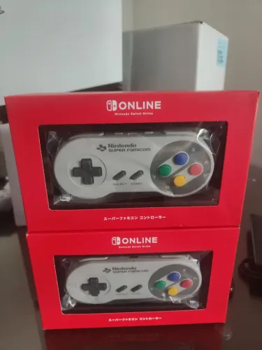 Controle Nintendo switch online, Snes super famicom  valor unitário 