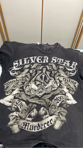 Camisa silver star ufc