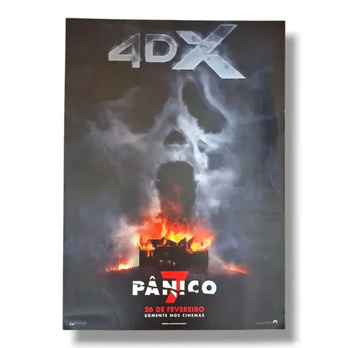 Poster A3 Panico 7 4DX - Edição Oficial