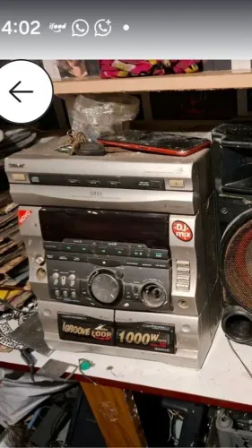 Aparelho de som sony