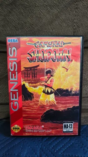 Samurai Shodown mega drive/genesis cib
