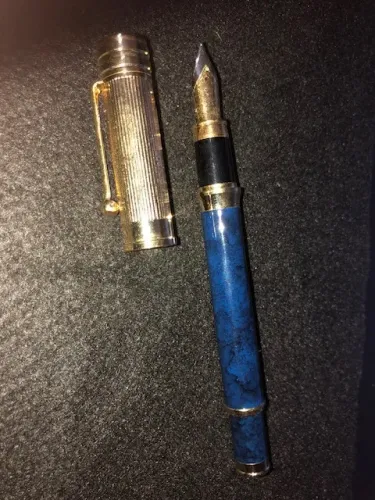 Caneta Antiga Pena ((Nunca Usada)