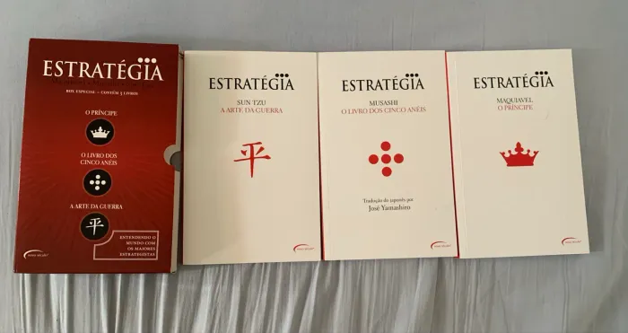 Box especial O príncipe + Arte da Guerra + O livro dos cinco anéis