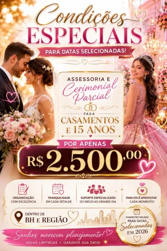 Assessoria e Cerimonial para eventos 