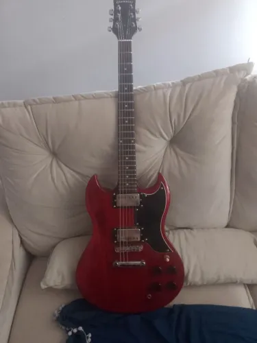 Guitarra SG anos 70 Giannini troco por uma fender strato