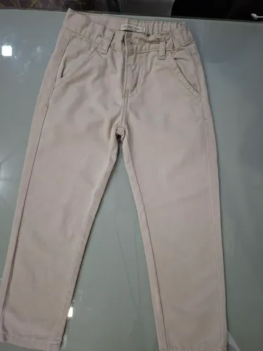 Calça infantil de sarja