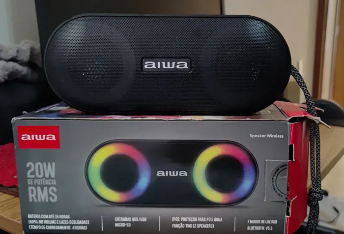 Caixa de som Bluetooth portátil