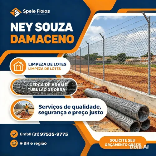 Tubulao fundação de obra 