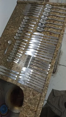 Faqueiro inox Tramontina 55 peças