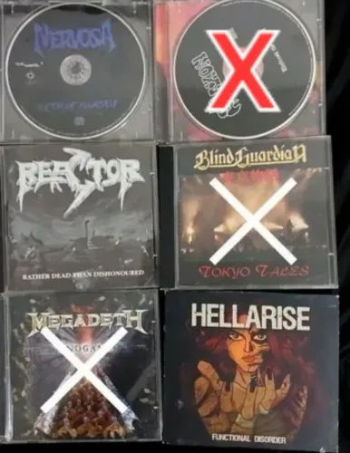 3 CD s Metal por R$ 50