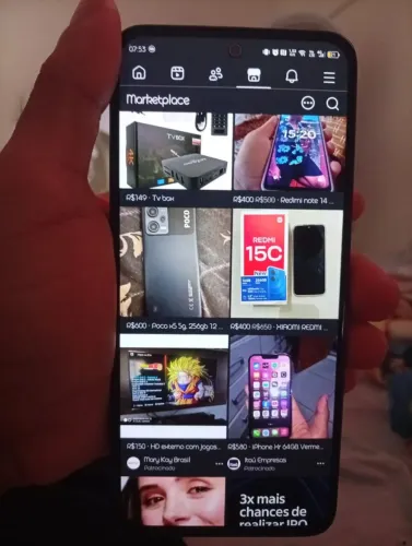 Troco infinix hot 50 pro 256gb