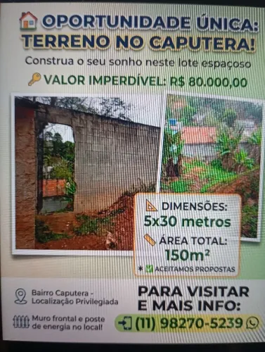 Terro em CAPUTERA EMBU