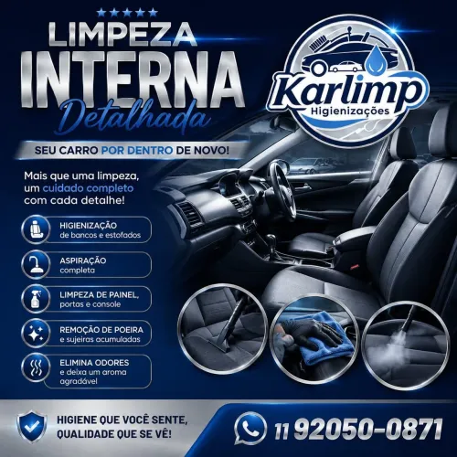 Higienização automotiva 
