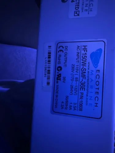Luminária aquario Ecotech Radion xr30w G3