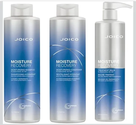Kit Joico Moisture Recovery - Shampoo 1L , Condicionador 1L e Máscara 500Ml