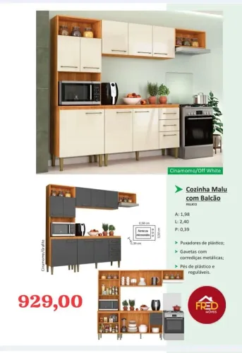 Armário para cozinha oferta