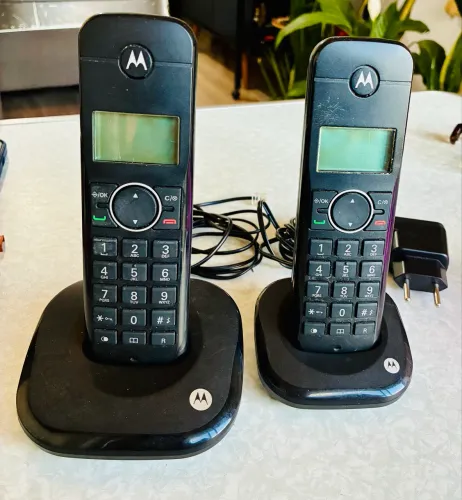 Telefone motorola com ramal