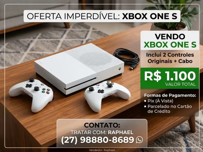 Vendo Xbox One S HD de 1 T
