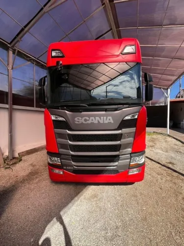 Scania R450 teto alto com Retarder