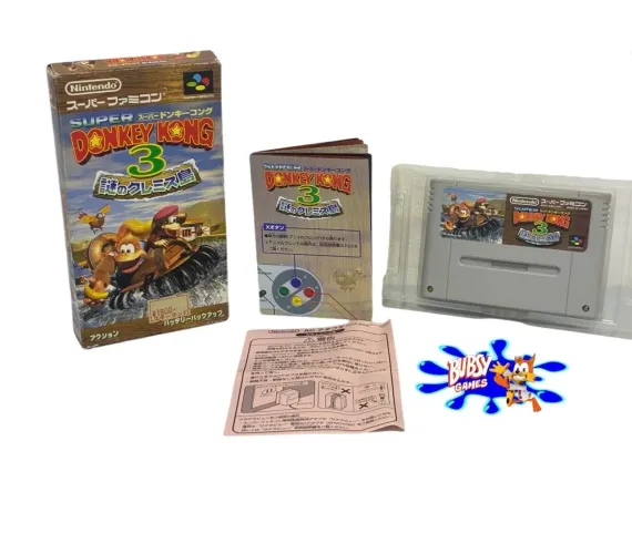 Super Donkey Kong 3 - Mysterious Kremis Island Super Famicom