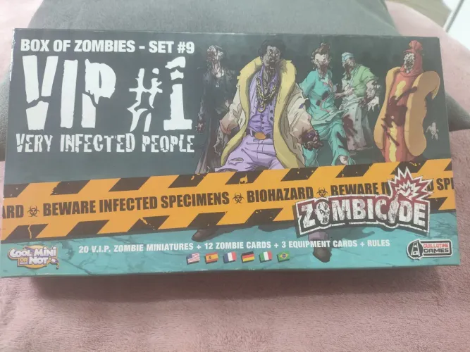 Expansão Zombicide VIP#1 Box of Zombies -Set#9
