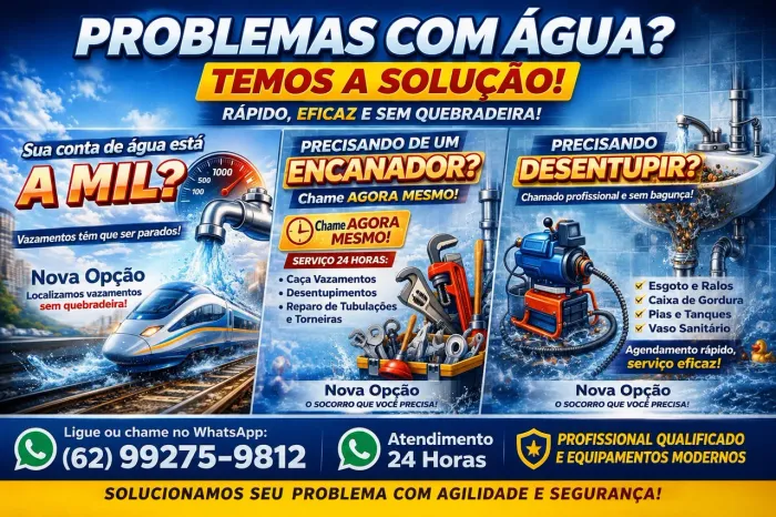 Encanador / caça vazamento / Desemtupimento 