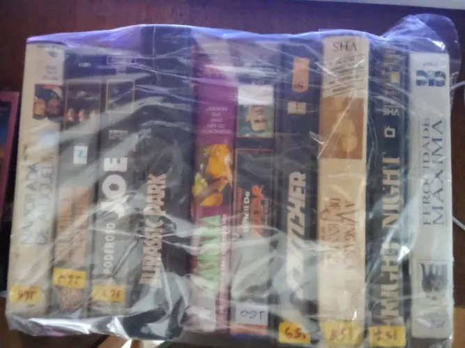 Fitas VHS 400 Títulos para Colecionadores 
