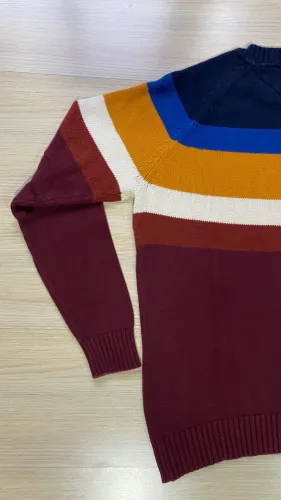 Blusa de lã infantil Tommy Hilfiger
