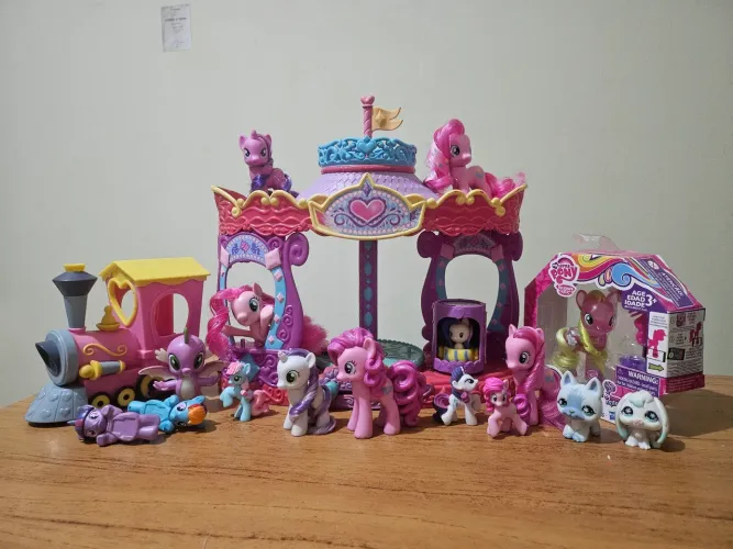 Lote my little pony e lps