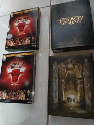 Box dvd the Lord of the rings e box dvd Chicago bulls