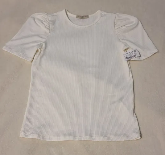 blusa branca 12 anos