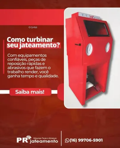 Gabinete de jateamento