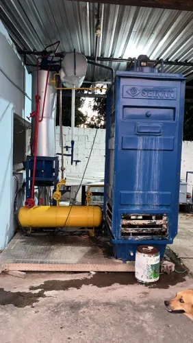 Máquina de gelo industrial