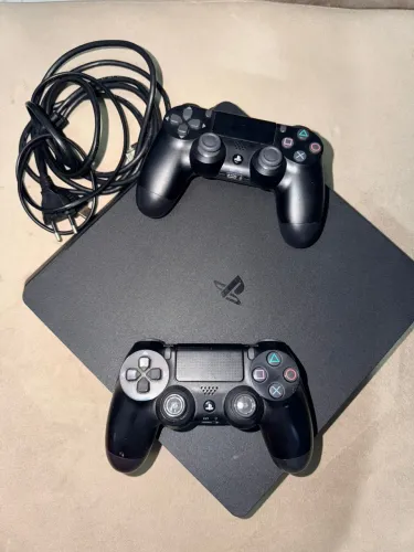 VENDO PS4 - CAIXA COMPLETA - CABOS E JOGO