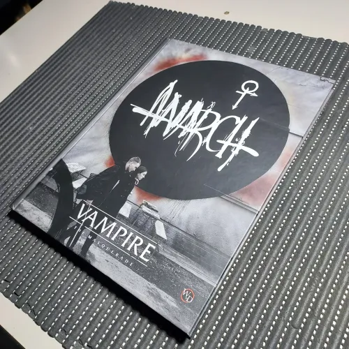 Livro RPG Vampire: The Masquerade Anarchs V5 em Inglês