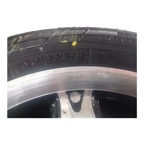 Jogo Rodas Vw Polo I-motion 195/55r15 Pneus 100 Durable